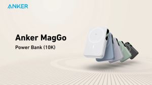 Soundcore by Anker Maggo Power Bank (10000mAh/15W) A1654 | Double Up on Speed | Informative Smart Display| Qi2 Certified Charging
