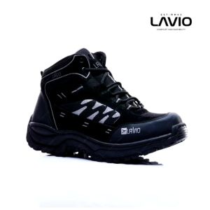 Sepatu Safety Ujung Besi Outdoor Gunung Hiking Trekking Lavio Axel High Premium Quality