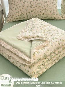 Kiss Dear | Double Layer Cotton Ice Cloth Summer Blanket