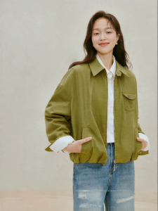 INMAN | Flower Bud Style Workwear Jacket Loose Fit