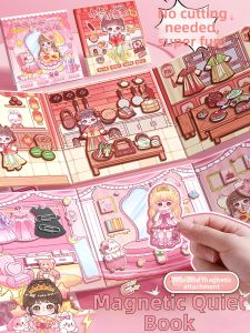 BEISHU | Princess-themed Magnetic Book DIY Toy No Cutting