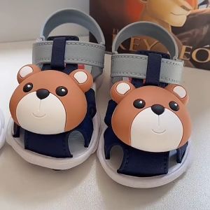 16-20 Baby Shoes Baby Anti Slip Soft Base Boy Girl Shoes Newborn Walk Learn Sandal Shoes Kasut Bayi A09