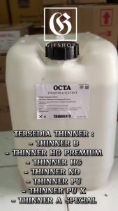 Thinner ND Pengencer Cat Octa 1 Liter High Quality