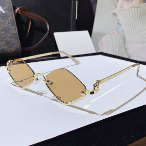 แว่นกันแดดทรงกลมสไตล์ปัง รูปสี่เหลี่ยมขนมเปียกปัง สำหรับผู้หญิง สไตล์วินเทจ เลนส์ PC ไม่เป็นกรอบ เหมาะกับใบหน้ากลม