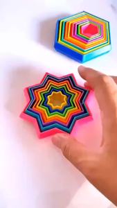 3D Spiral Illusion Magic Star Fidget Stress Relief For Anxiety Autism Sensory Toys Adults Children Juguetes Antiestrés Novedosos