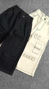 Celana Skena Anak Usia 3th-8th Model Saku desain gombrong