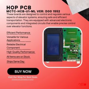 Elevator HOP PCB - MCTC-HCB-U1-ML VER: D00 1552
