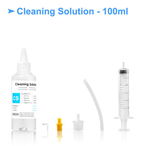 100ml Cleaning Solution Liquid Water-based Ink Printhead Cleaner Dye/Pigment/Sublimation Ink For Epson/HP/Canon/Brother Printer
