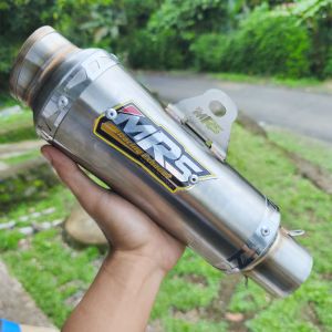 Slincer Proliner MRS Racing CP1 Drag BoreUp Harian Roadrace Original MRS Racing Exhaust model Silencer Road Race Sarteng Inlet 50/51 MM Free Laser nama jhoe rdx empush