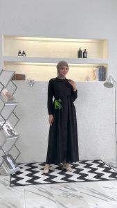 SHABIYAN Gamis Busui Muslim Wanita Air Flow Polos Premium | 542