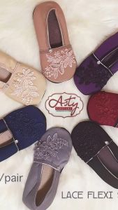 Kasut Tawaf Bloom By Asty Couture Free Size Lace