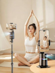 CRENOV | Face Tracking Auto 720 Degree Rotating Handheld Stabilizer Anti-shake Video