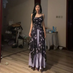 CHANGTONG | Vintage French Style Strappy Dress and Skirt Set Summer 2026