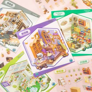 Yuxian | 3D DIY Childrens Sticker Book