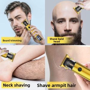 MONLEYTA | German Male Hair Clipper Home Use Bald Head Shaving Device Self Hair Trimming Tool Professional Barber Quality Monleyta X0707171012