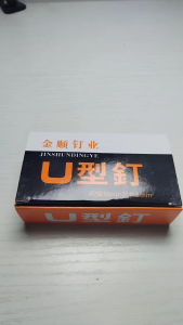 Paku Tipe U 1008F Paku Khusus untuk Paku Tembak Manual Isi Stapless