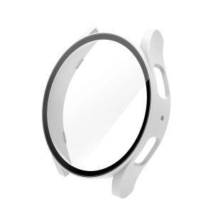 แก้ว + กรณี PC Matte กันชนป้องกันสําหรับ Samsung Galaxy นาฬิกา 6/5/4 44 มม.40 มม.Protector นาฬิกากรณี