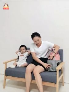 [Up to 20kg] Baby Sling Carrier (0-36 Months) Baby Carrier Newborn Carrier Baby Wrap Carrier 2 Modes Baby Comfortable