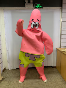 สูทการ์ตูน SpongeBob SquarePants วันฮาโลวีน Cosplay ชุดประทับใจ ชุดการแสดง ชุดงานปาร์ตี้ ชุดประดับผม ชุดเด็กผู้ชาย
