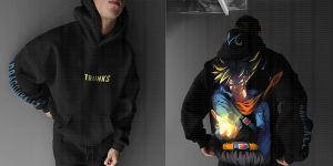 Dragon Ball Hooded Sweatshirt - Pure Cotton Breathable & Stretchy | Trendy Hoody | Perfect Pullover Hoodie for Leisure