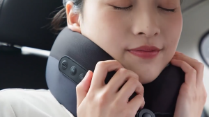 Bantal Leher Neck Pillow Massage PPM3306 Alat Pijat Leher Punggung Ring Neck Support Easy To Carry