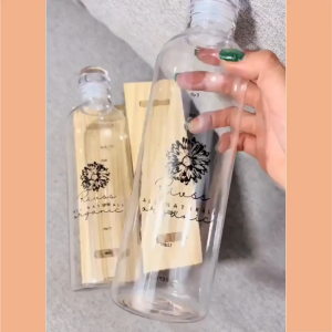 Rivss All Naturals Refillable Clear 500 ml Tumbler