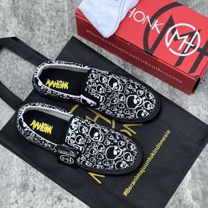 SEPATU MAHONK -Slip On Karakter Ukuran Big Size //Sepatu Pria ukuran 44-45