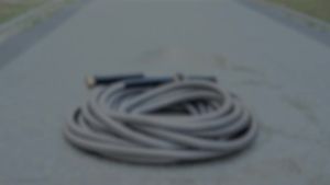 TOOLCY 25 FT Metal Water Hose Stainless Steel Garden Hose with Brass Nozzle - Heavy Duty No Kink All Weather Super Flexible Garden Hoses for Outdoor Lawn