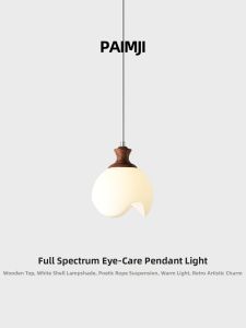 PAIMIJI | Retro French Cream Style Glass Protective Eyes Lamp