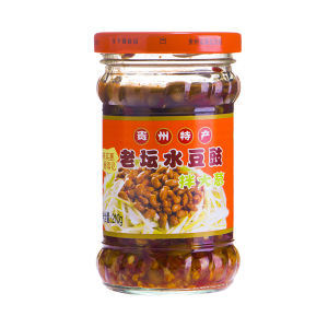 Country Girl Food Fermented Black Beans Speciality of Guizhou Cucumber And Scallion Salad Non-Preserved Cultural Heritage 2 Bottles