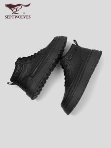 SEPTWOLVES | Thick Sole Elevating Outdoor Casual Leather Boots