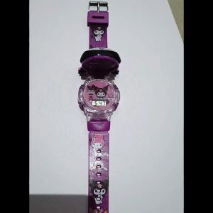 Jam Tangan Anak LED nyala dan bunyi karakter Batman / Spiderman / My Melody / Minnie