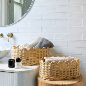 Rustic Style Storage Basket for Home Organization