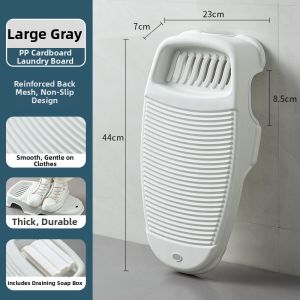 MANJIELI | Thick Non-slip Large Washboard