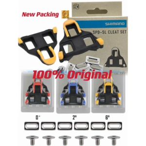 [GENUINE] Shimano SM-SH11 SM-SH12 SM-SH10 SPD SL CLEAT SET For 3 Hole road shoe New package