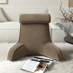 Rabbit Ears Lumbar Pillow Cushion Bean Bag Waist Cushion Cushion Flannel Washable Maternity Waist Protection Cushion Artifact for a Lazy