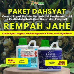 Pupuk Pestisida & Pembesar Umbi Jahe: Solusi Terbaik untuk Tanaman Anda