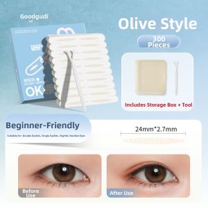 Goodgudi | Invisible and Natural Eyelid Tape Strong Support for Puffy Eyes