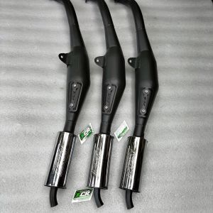 KNALPOT FIRZ STANDAR RACING FCR TYPE LEHER SIRIP SUARA GARING NGEDOOT