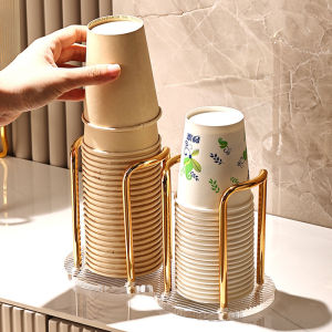 Acrylic Cup Holder Tray for Coffee Tea Wine Cups