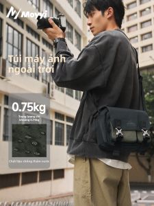 MOYYI | Túi Đeo Chéo/Đeo Vai Đa Năng Kiểu Máy Ảnh Cổ Điển