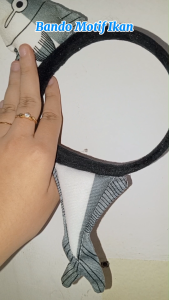 BANDO IKAN CUTE / HANDBAND UNIK TERMURAH / BAHAN TEBAL / BANDO ALA KOREA / BANDO ALA POTO BOOTH