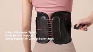 Kulax Back Support iBrace Back Support Belt ไอเบรซ เข็มขัดพยุงหลัง ช่วยป้องกันและลดอาการปวดหลัง เข็มขัดยกของ ใส่สบาย