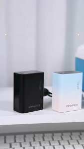 Awei (4797)22.5W built-in C to C cable (CCC+QR Code Certified )