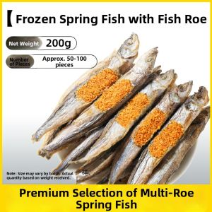 ZHUCHONG | Freeze-dried Capelin Fish Snacks for Cats Nutrition Supplement and Teeth Grinding