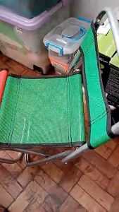 Portable folding chair stool with back or not back for outdoor and indoor Shipping random color