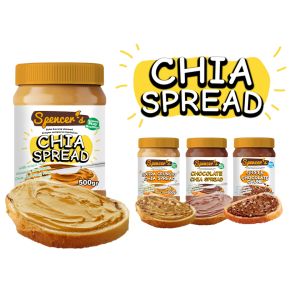 Spencers Chia Spread Unsweetened (500g) - Selai Diet Sehat Tanpa Gula Gluten Free