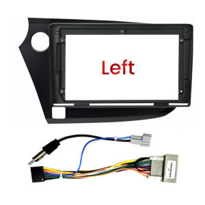 Multimedia Player Bezel frame for Honda Insight 2009-2014 model dashboard Single frame cable panel Radio main frame bezel kit