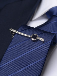 Romguest Starry Sky Series Alloy Necktie Clip Mens Wedding Business Light Luxury Customized Creative Birthday Gift