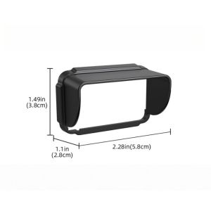 Sunshade Lightproof Screen Hood Display Anti-glare Quickly Release Protective Cover for DJI Pocket 4 3 Camera Accessories